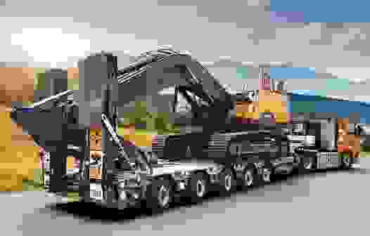Негабаритная перевозка с учетом высоты в Мысках